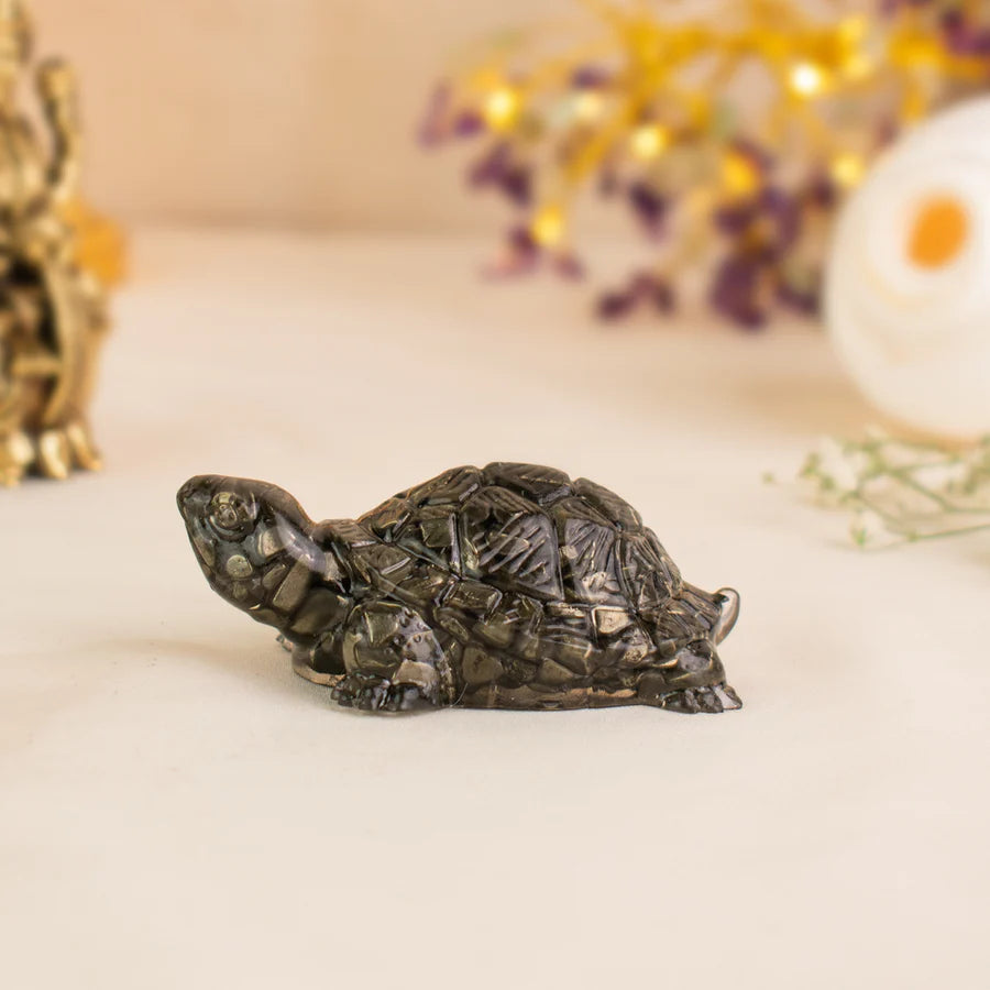 Pyrite Vastu Tortoise (Kachhua)