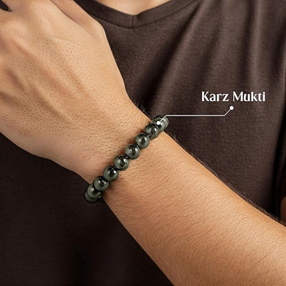 Raw Pyrite Natural Stone Bracelet – Handcrafted Energy Jewelry