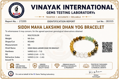 Money Magnet Dhan Yoga Bracelet