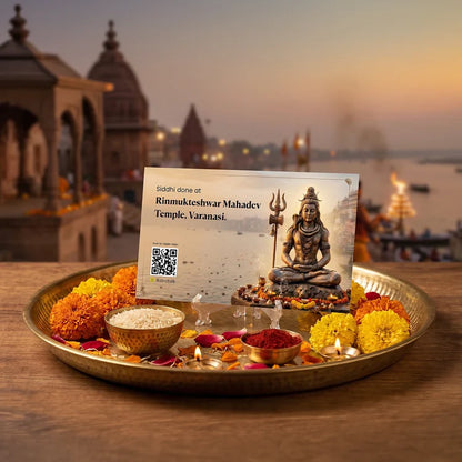 Rinmukteshwar Siddh Conical Dhan Yog Pyramid With Selenite Base
